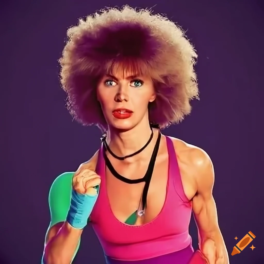 80's fitness instructor