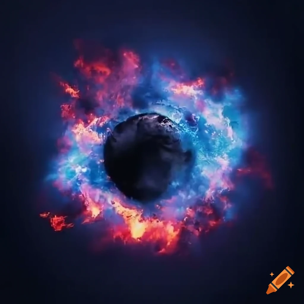 Explosion in the distance