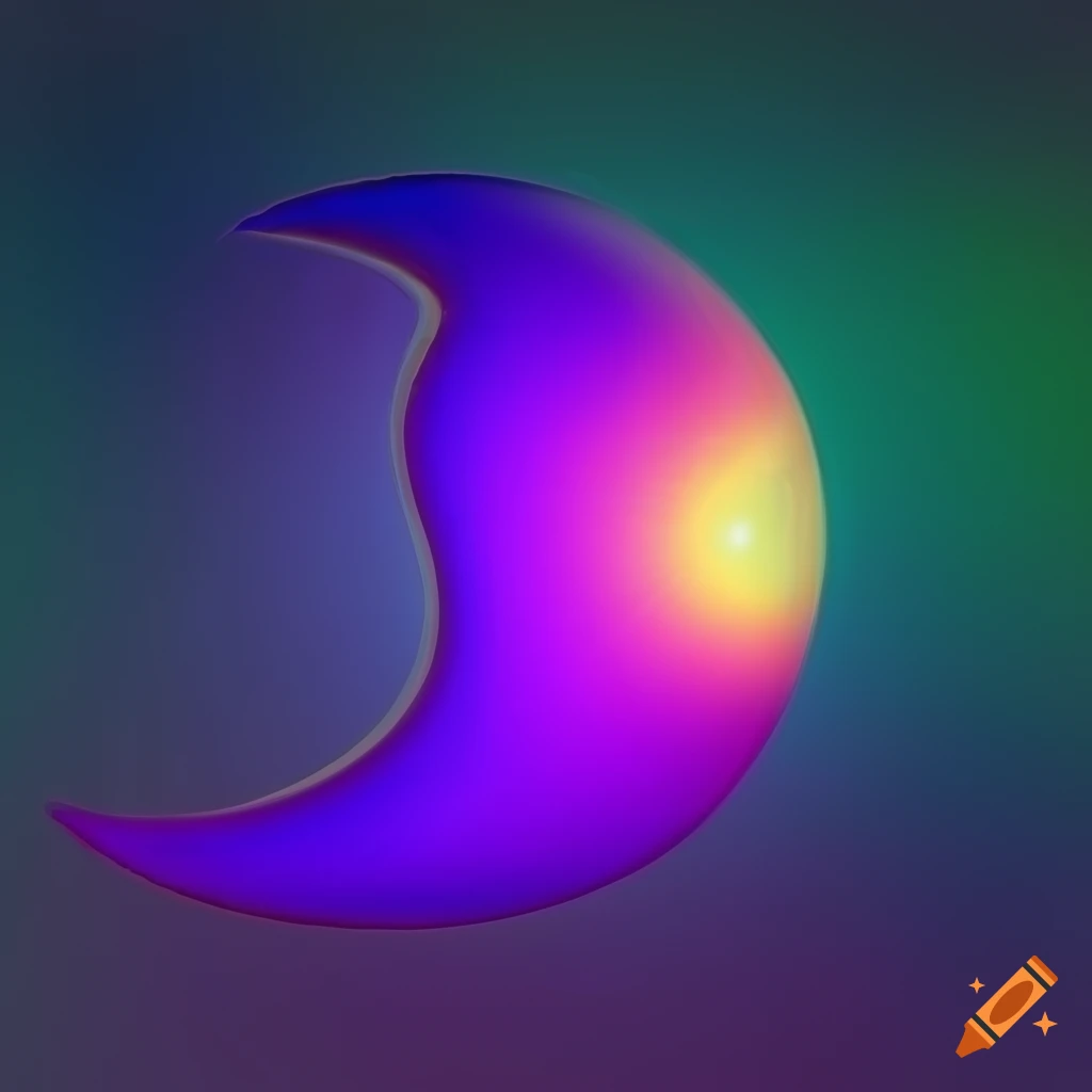 Gradient from dark blue to pastel colors symbolizing night to dawn transition