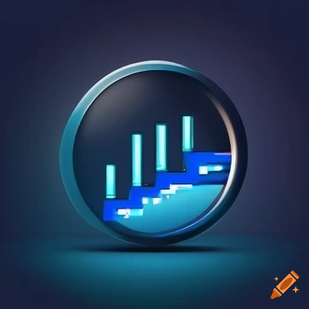 Elegant design of a digital trading symbol