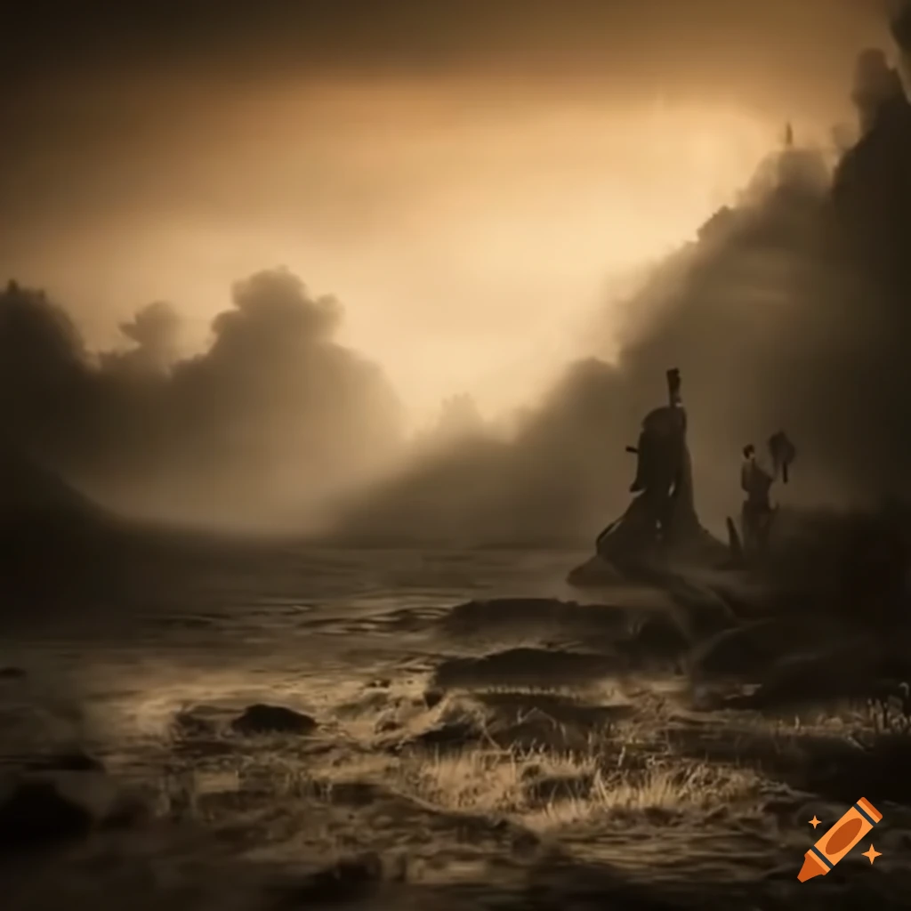 Image of a battlefield