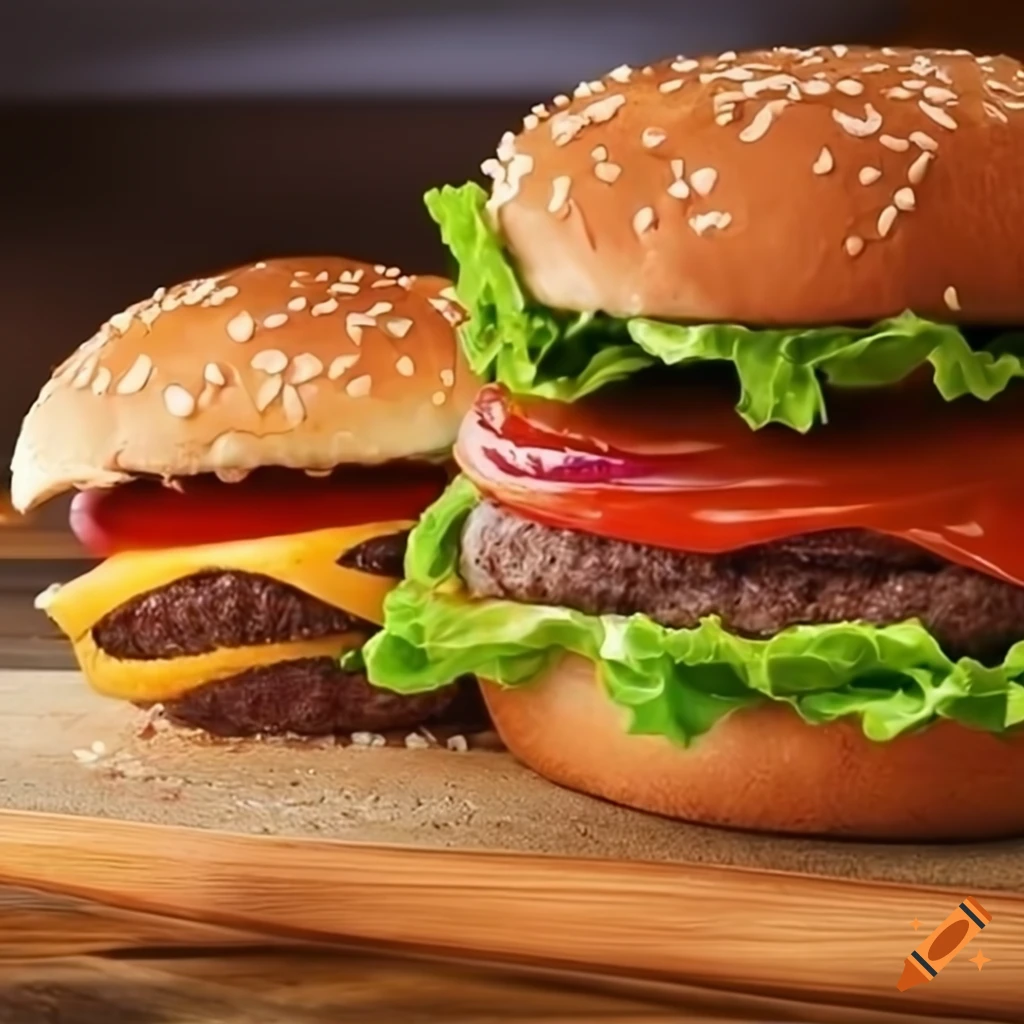 Delicious burger in 1920x1080 resolution