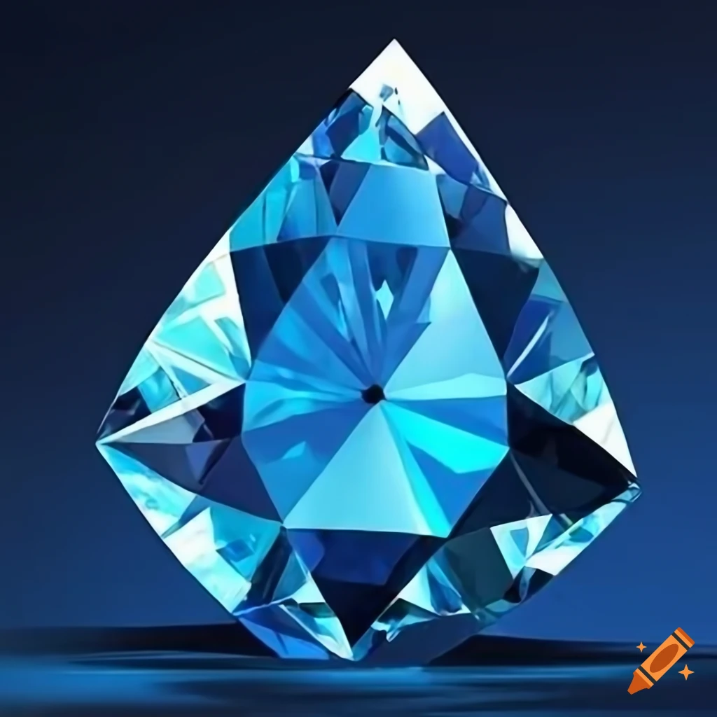 Blue diamond