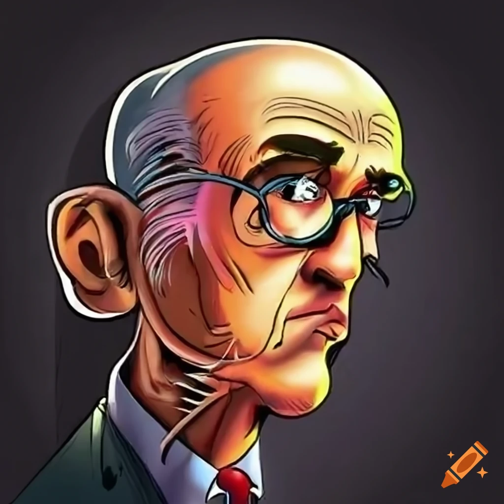 Cartoon judge declaring the guilt of nihil for compatibilism in a comic bubble, Chad-like face
