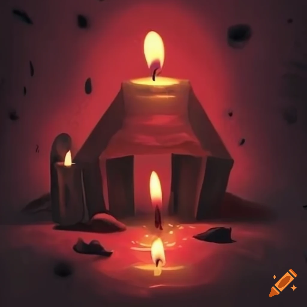 Red candle
