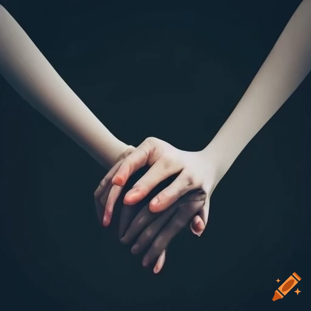 People holding hands