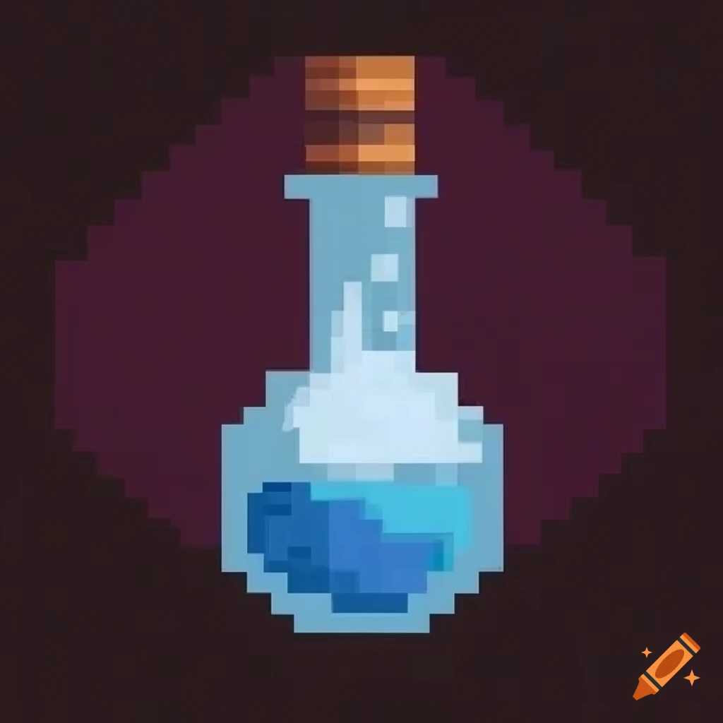 Pixel art depiction of a potion