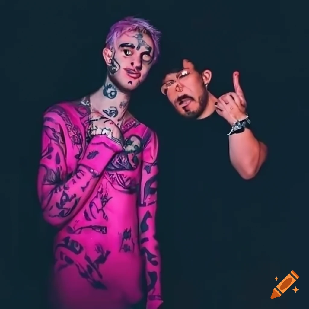 Iconic rapper Lil Peep and YouTuber Markiplier