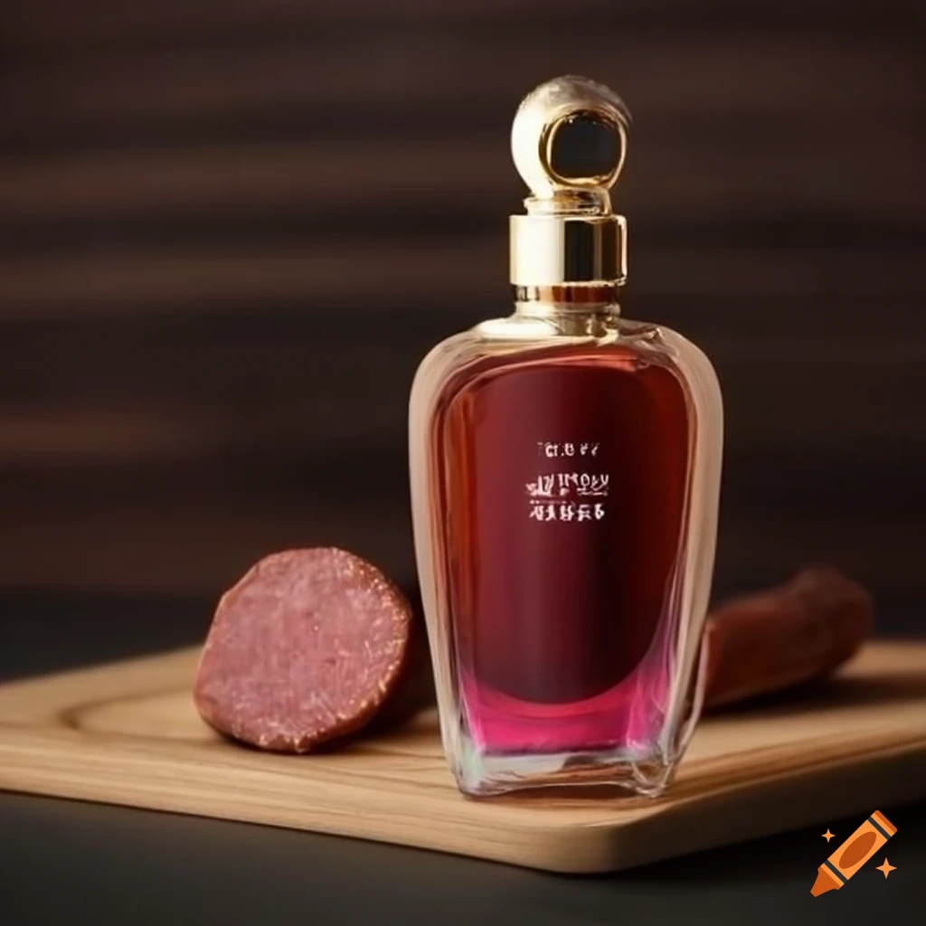 Unique perfume bottle inspired by Polish kiełbasa aroma