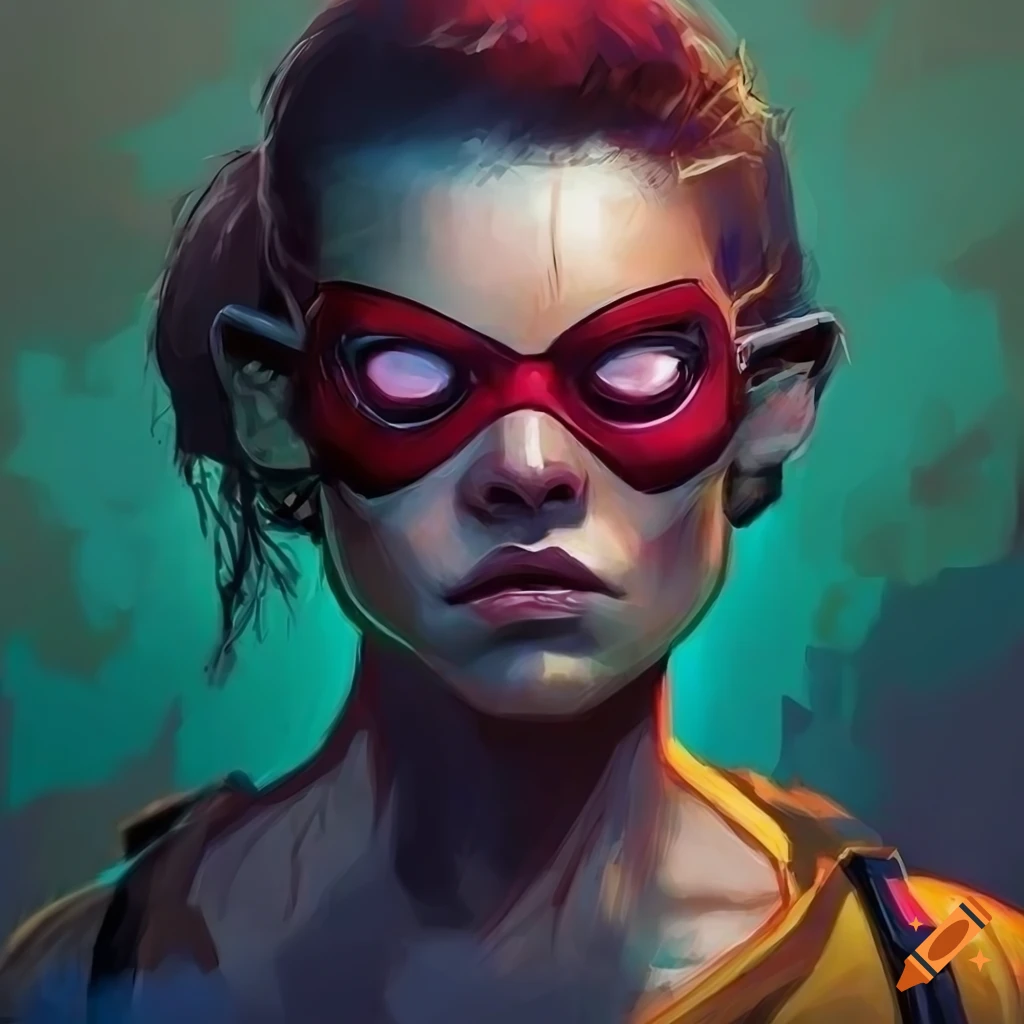 Comic art by Greg Rutkowski of Marvel character with impressionist ...