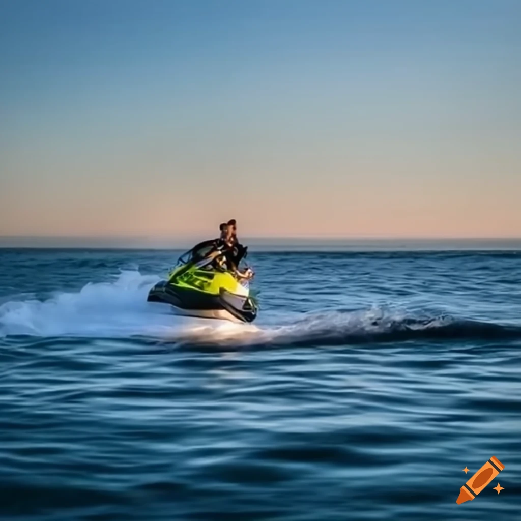 Jetski riding