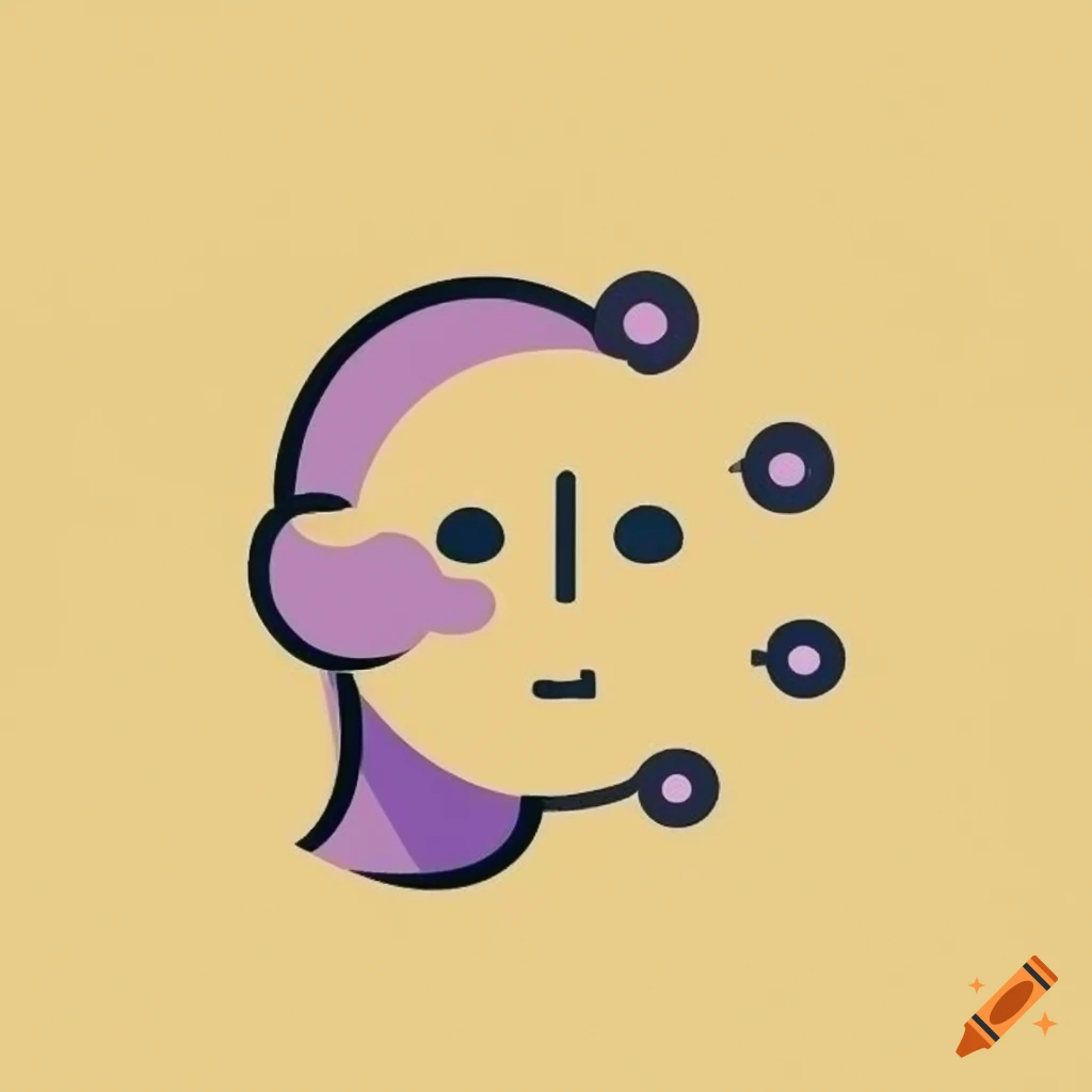 Speech therapy simple logo