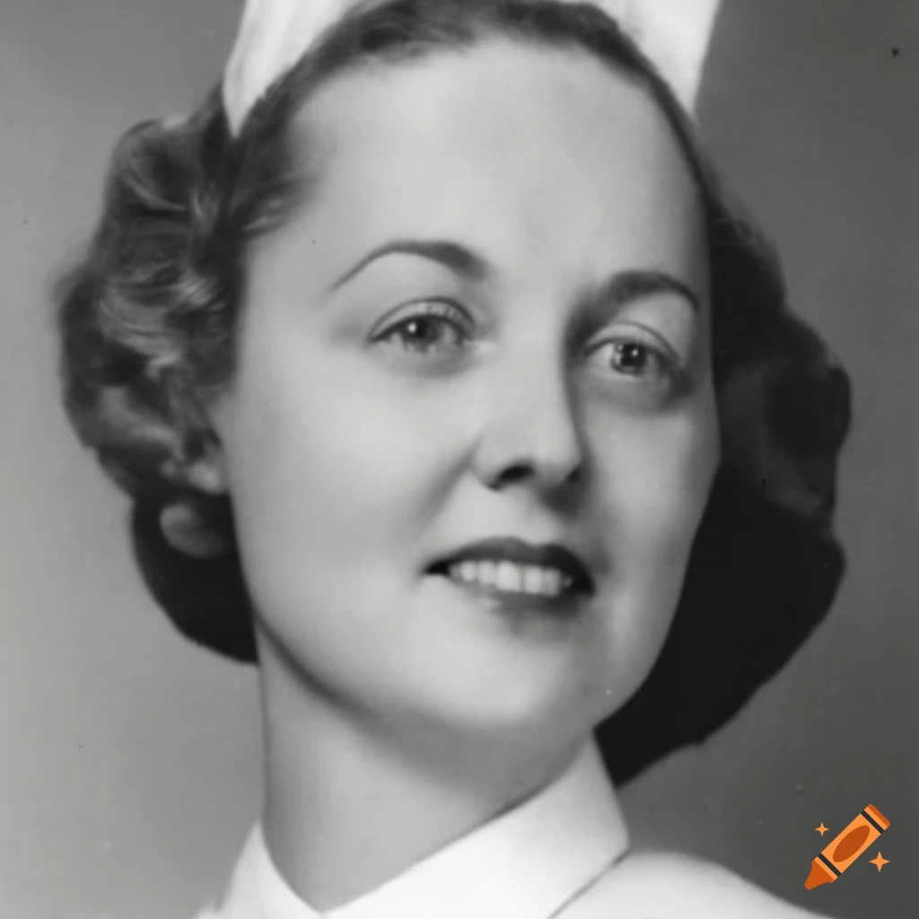 Mary Patricia, a nurse in 1940
