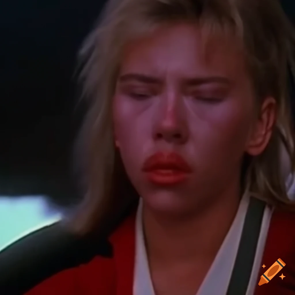 Closeup of a defeated martial fighter with expressive facial emotions