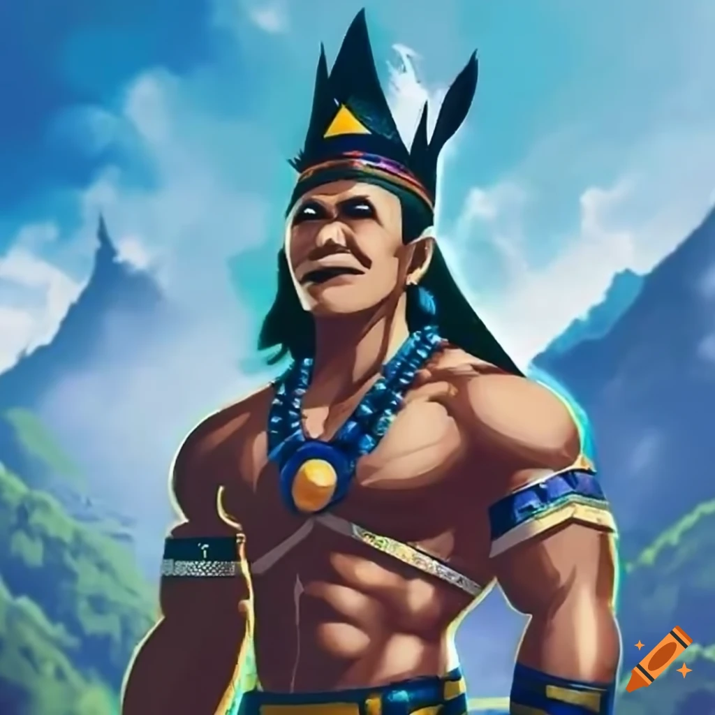 Muscular Disney-style chieftain from the Gaddang tribe