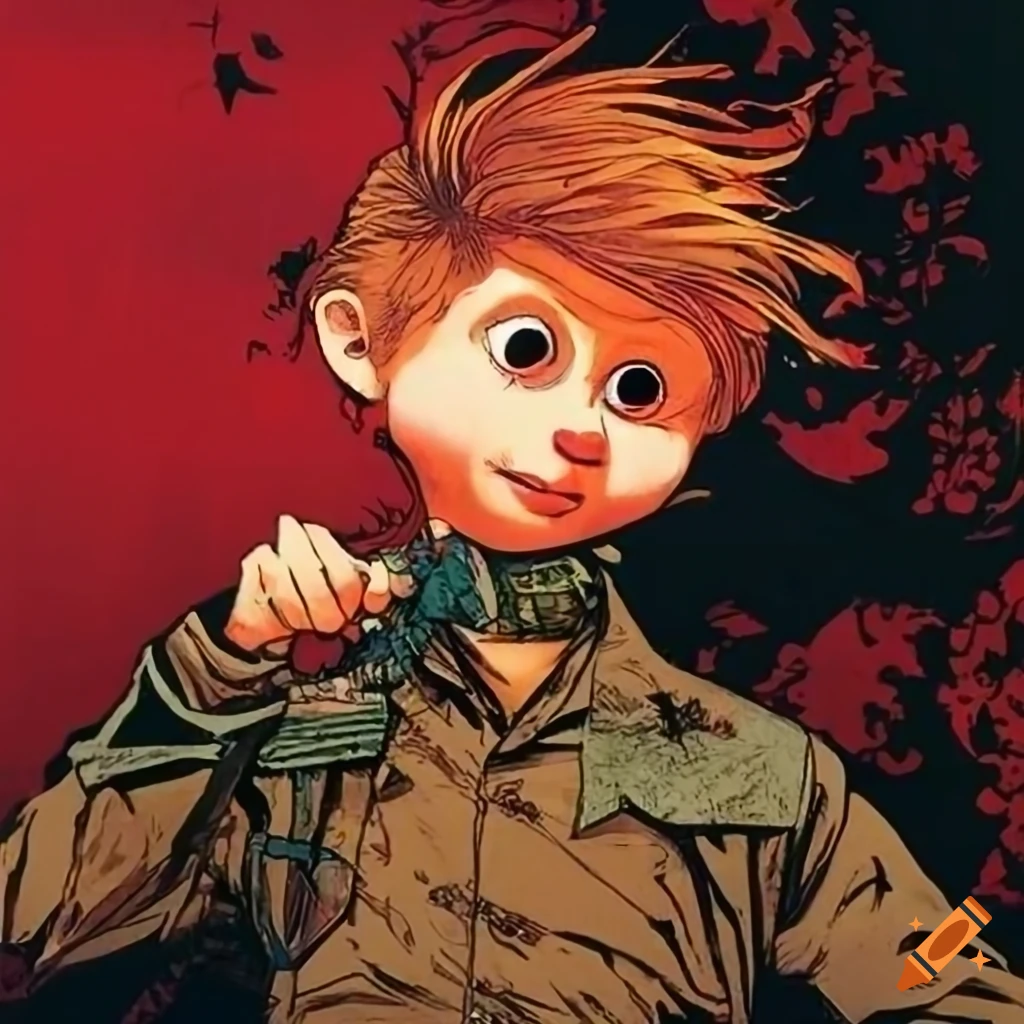 Unique homage to Metal Gear Solid with artistic blend of styles