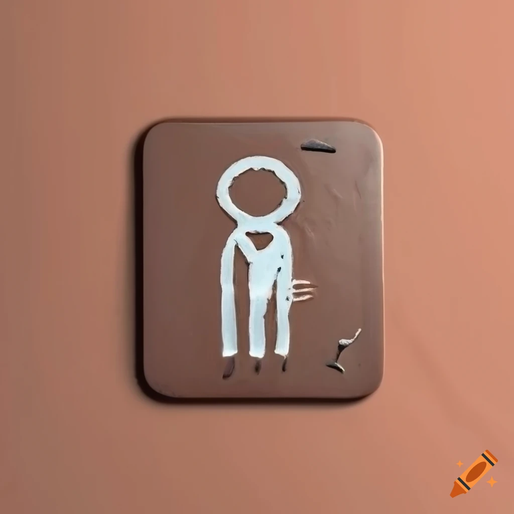 Pictogram on clay tablet