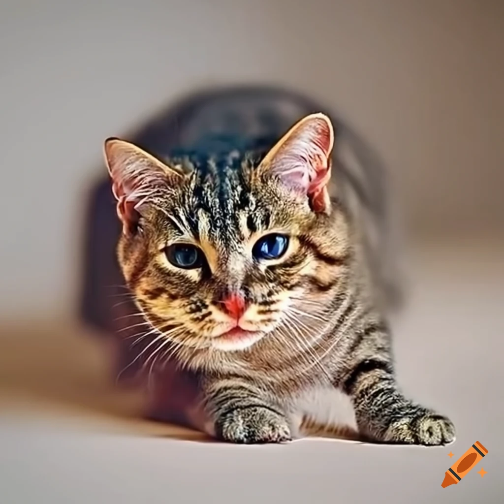 Kucing dan tikus duduk bersebelahan