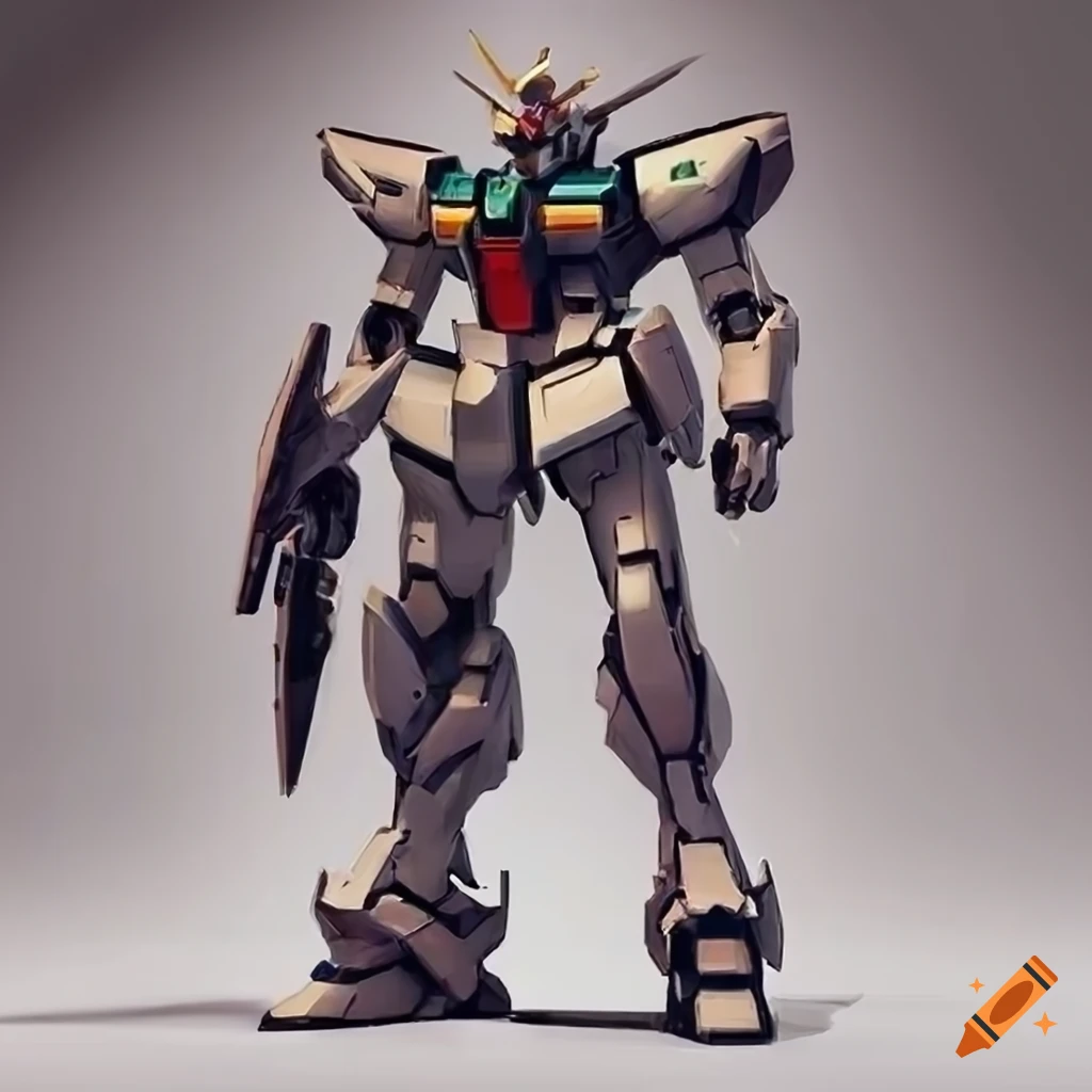 Gunpla inspired mecha design