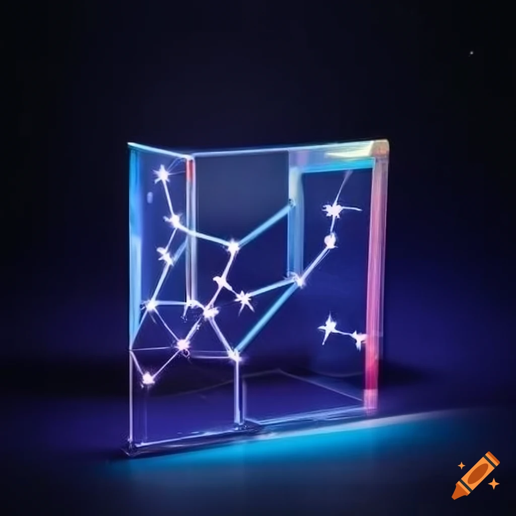 Directed acrylic graph with constellation DAG logo