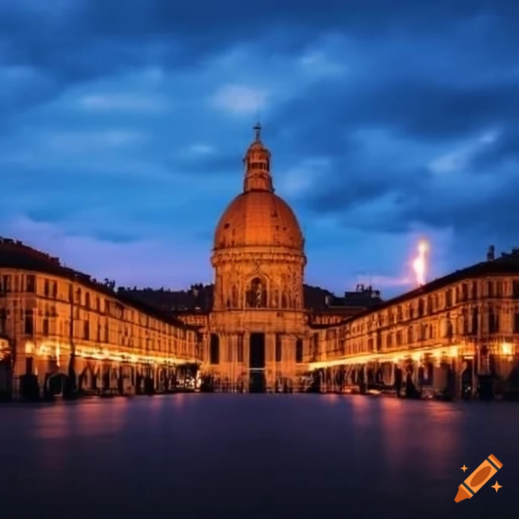 Cityscape of Turin, Italy