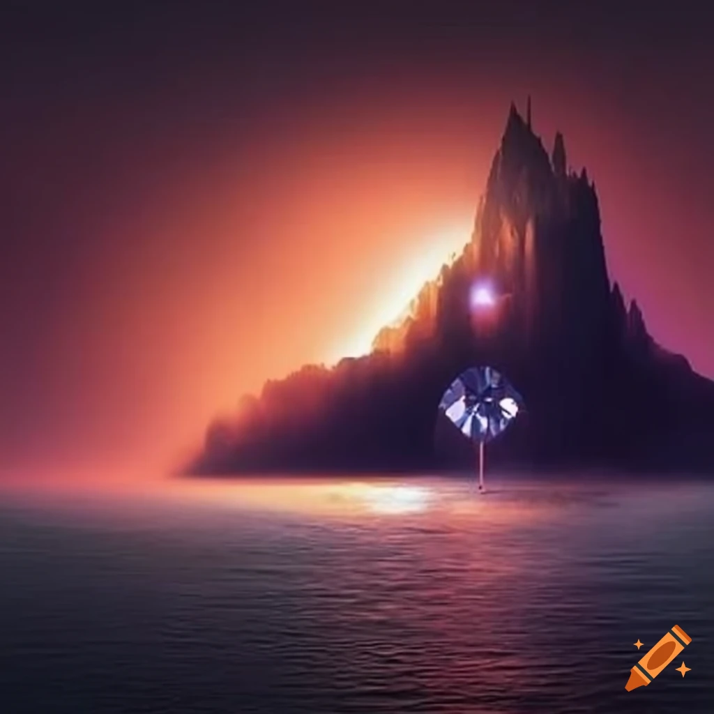 Island inside a diamond
