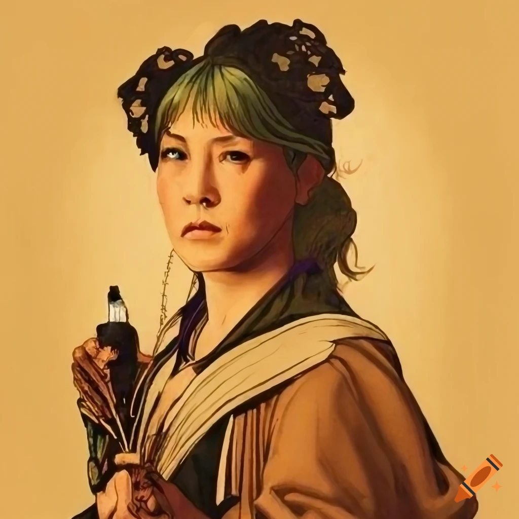 Film poster homage to Zatoichi with multiple art styles