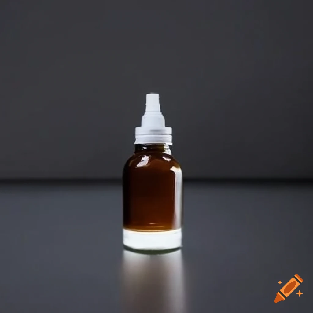 Eye drops bottle with carboxymethyl cellulose sodium solution