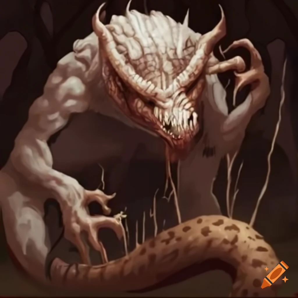 Tea Spirit of Sencha creature concept for D&D game