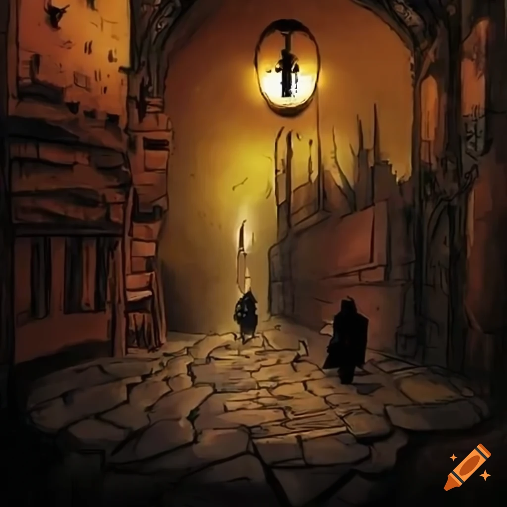 Underground city of dwarves
