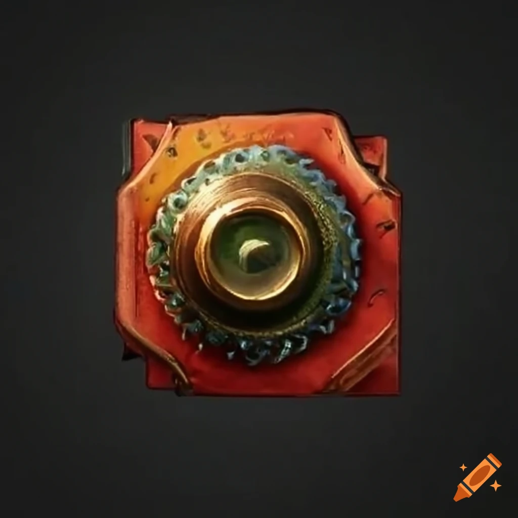 Magic armored rivet crafting piece
