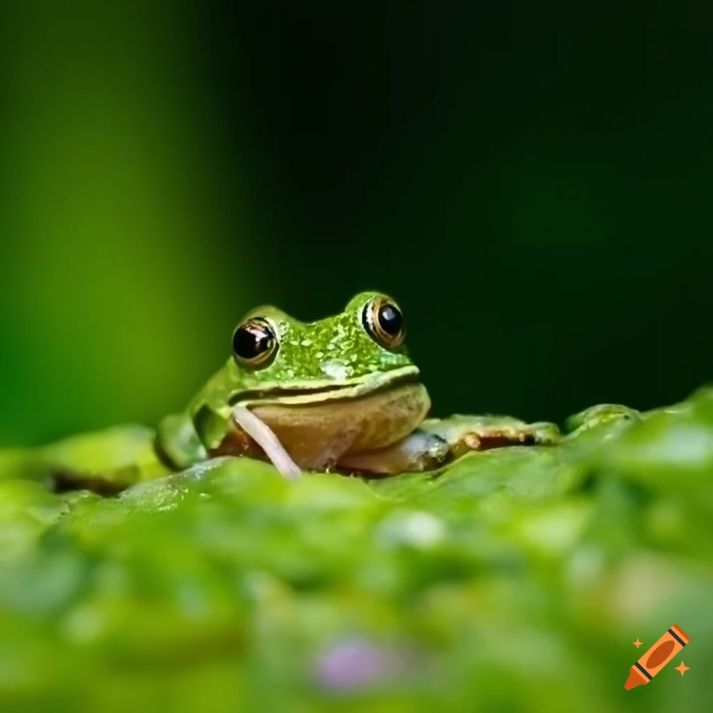 Cute frog