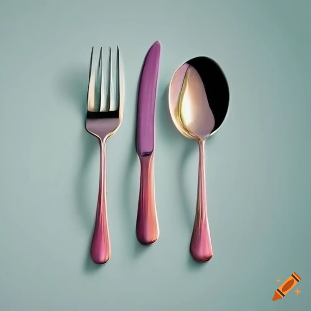 Silver cutlery set