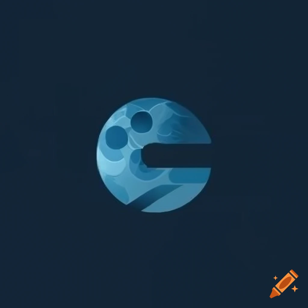 Minimalist Lunar Mandate logo in 2D
