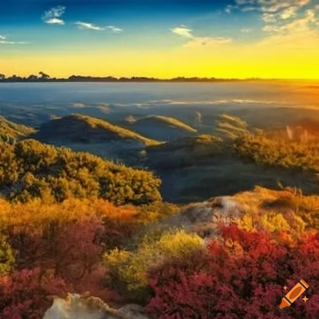 Texas hill country landscape