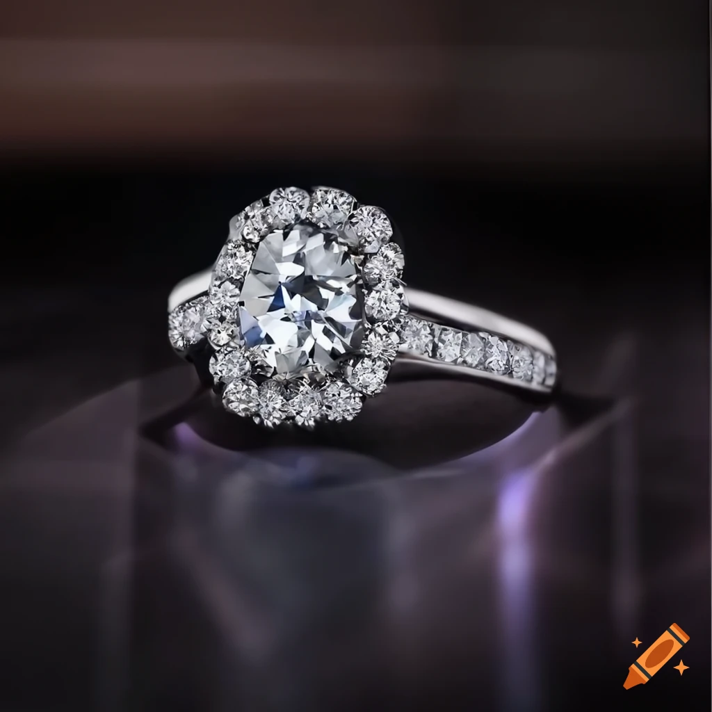 Exquisite display of elegant diamond jewelry under museum-quality lighting