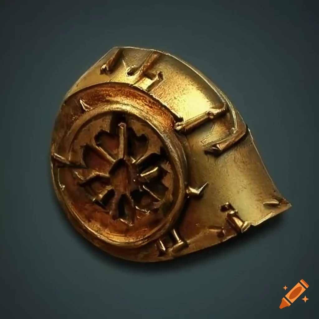 Magic armored rivet crafting piece