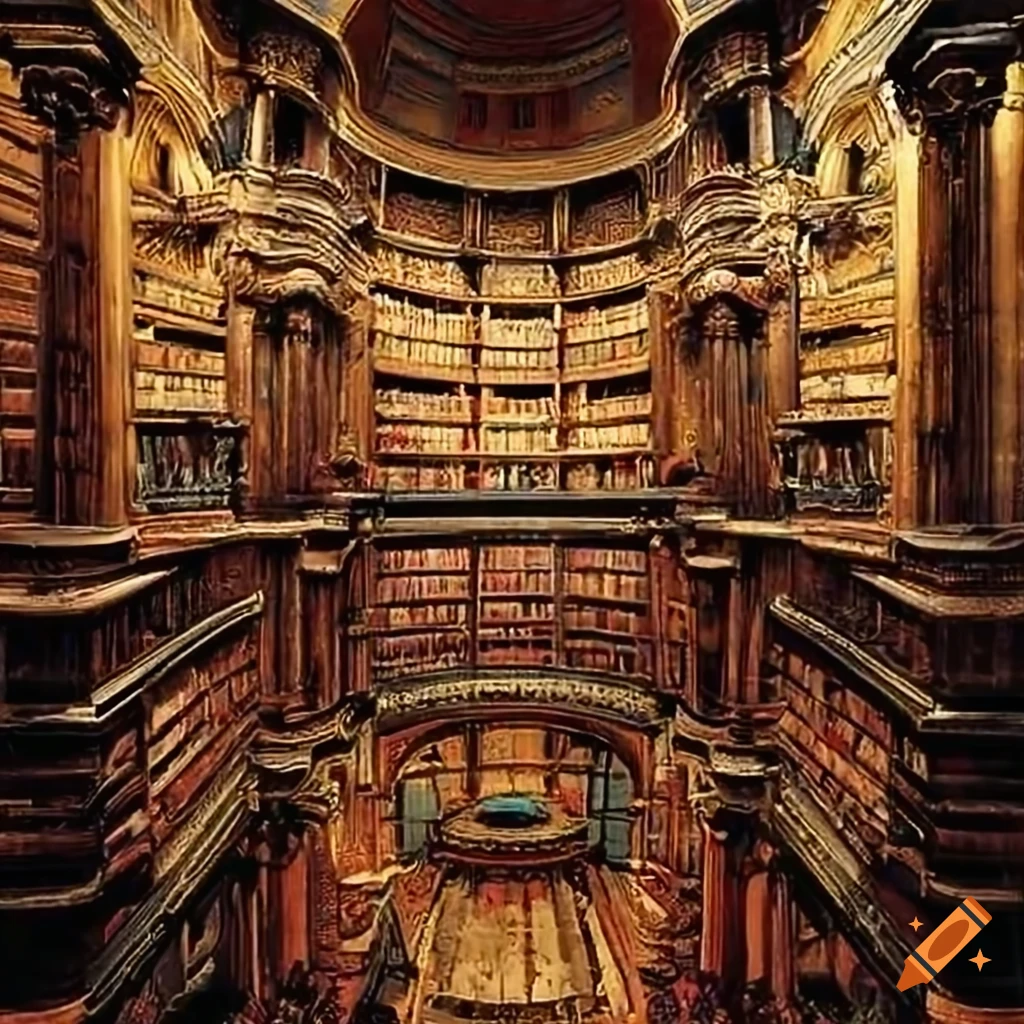 Titanic baroque library