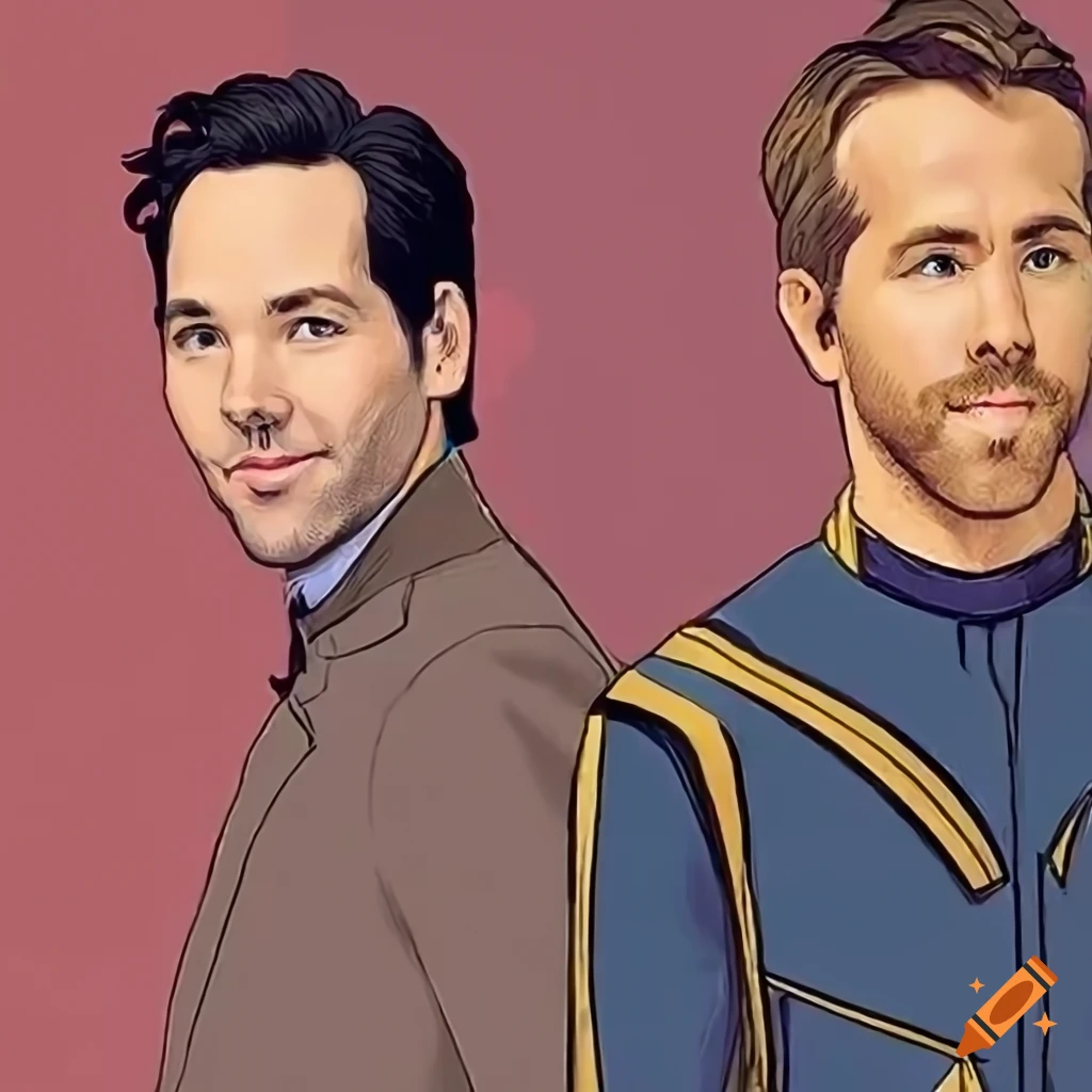 Young Ryan Reynolds and young Paul Rudd in Star Trek Discovery movie ...
