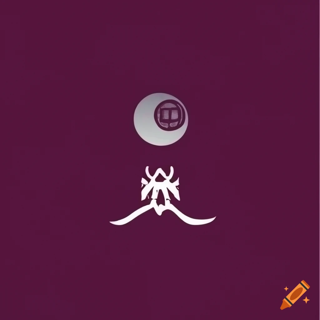 Minimalist Mandate of Heaven Logo in 2D