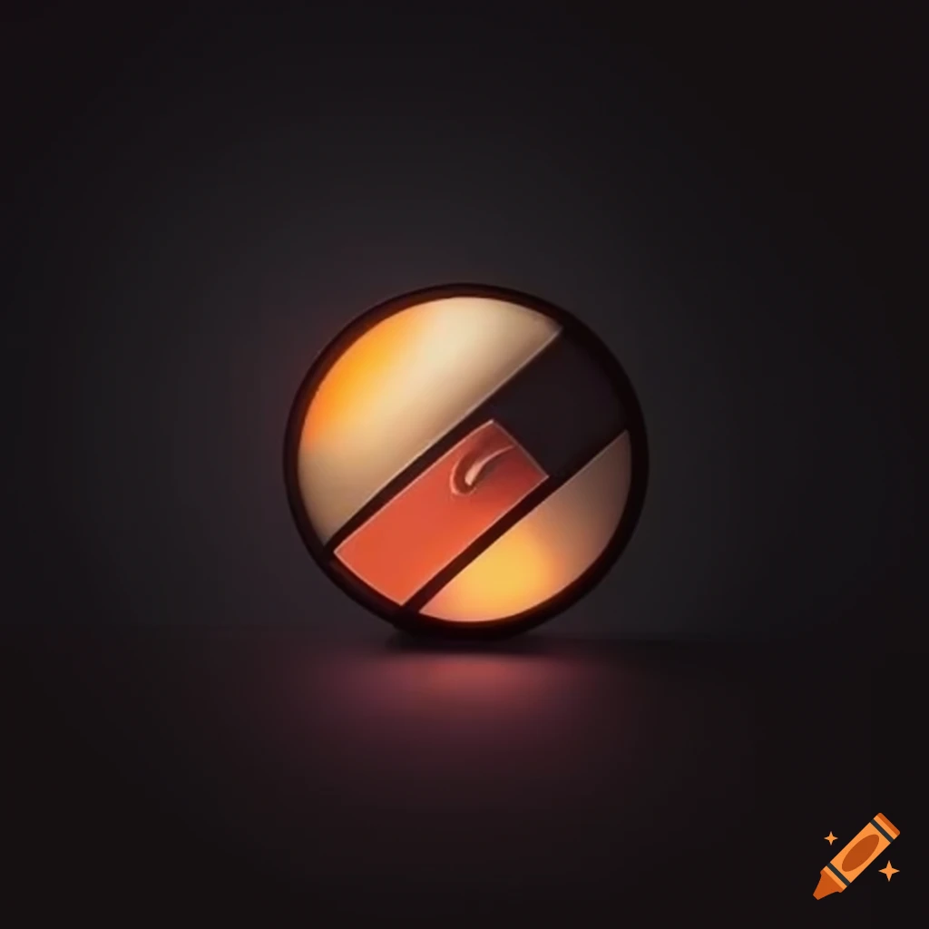 Minimalist Mandate of Heaven logo in 2D