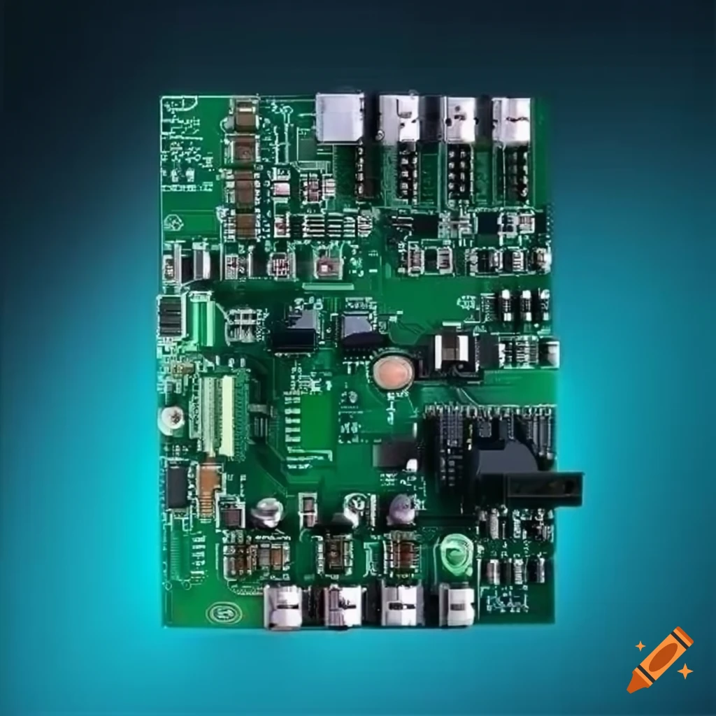 Three Phase Pcb 3-phase motor control PCB board with components including IPM chip and ...