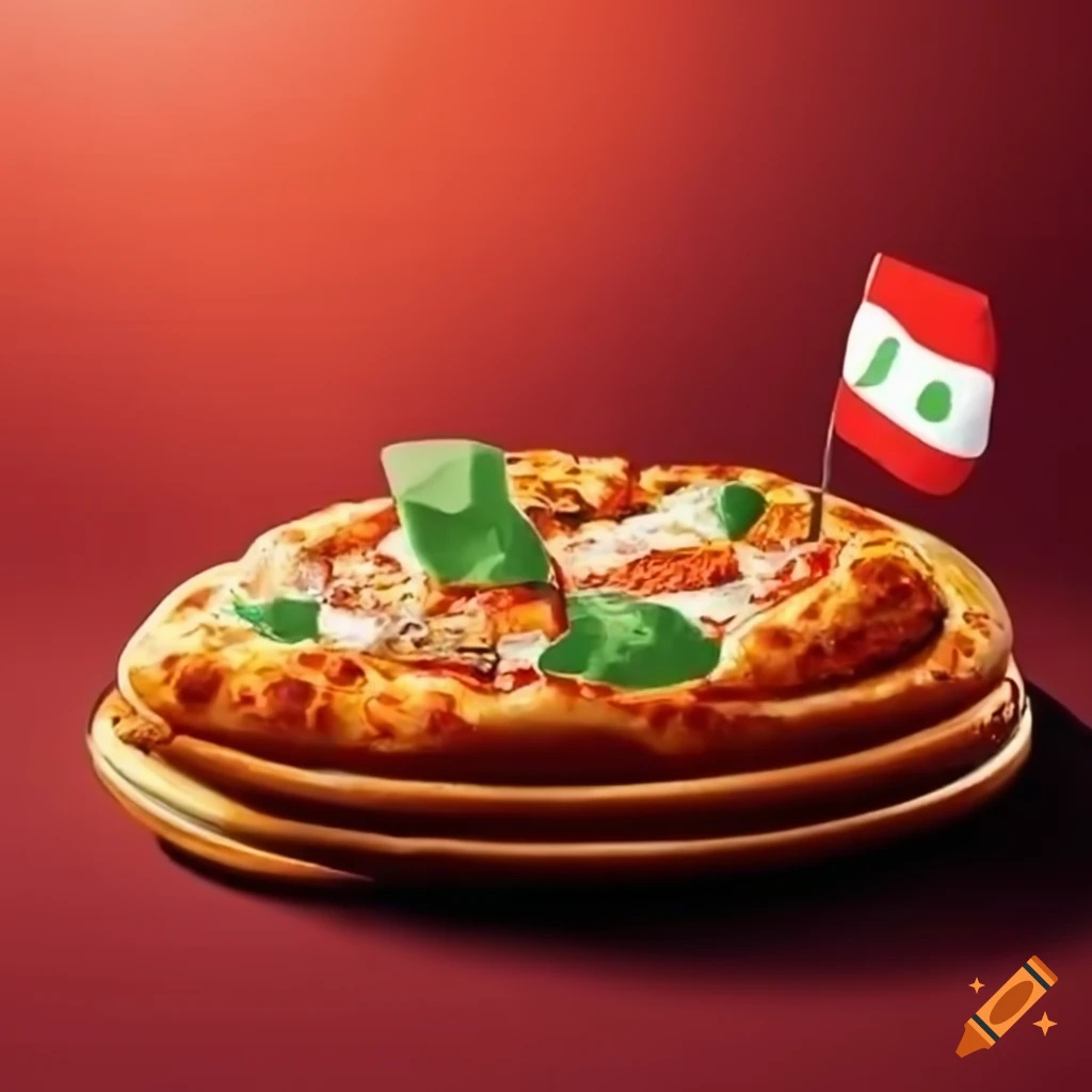 Logo colorato con i colori della bandiera italiana per Pedro's Pizza camioncino street food