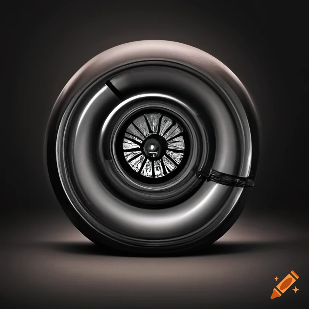 Calendar cover with a Pirelli style featuring car tires