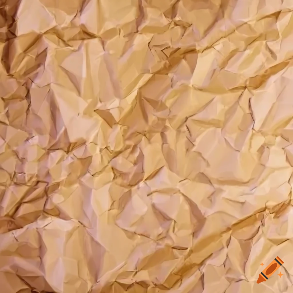Crumpled paper texture