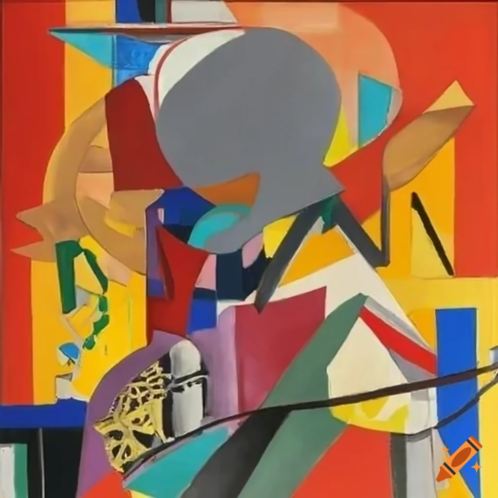 Les Demoiselles de Rochefort by Frank Stella and Fernand Léger