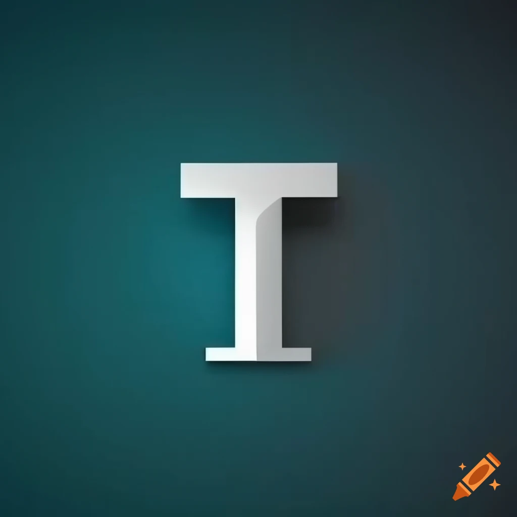 Minimalist logo concept with letter T and scales of justice