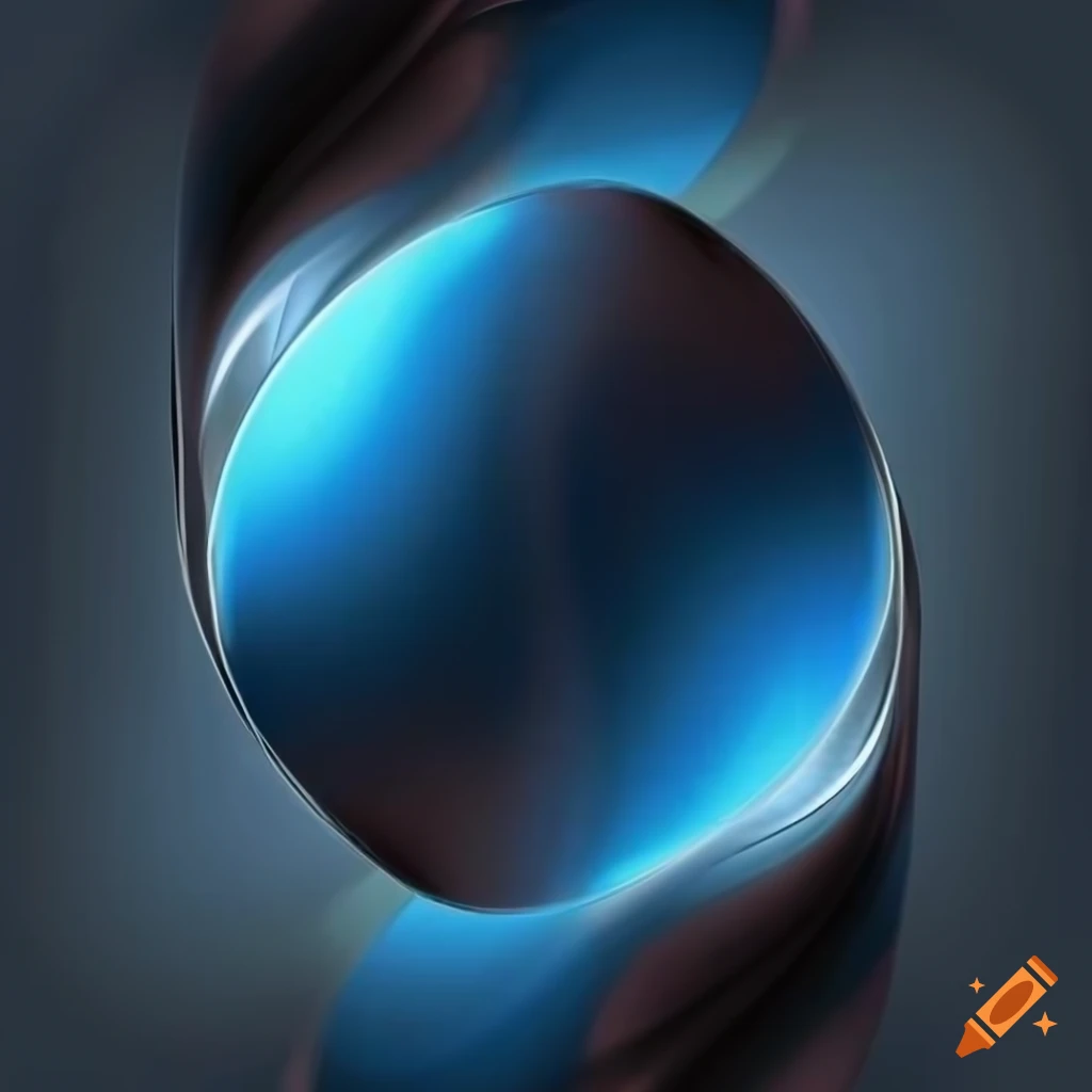 Abstract chrome background