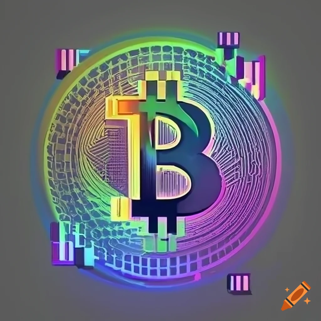 Minimalist Bitcoin symbol on dark background for crypto channel