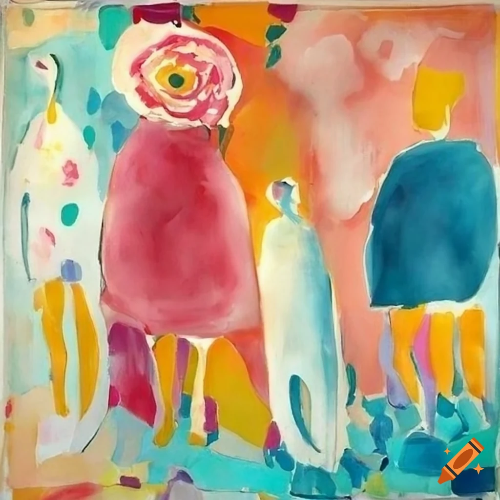 Bridlington art collaboration by Florence Hutchings, Rose Wylie, Matisse, and George Braque